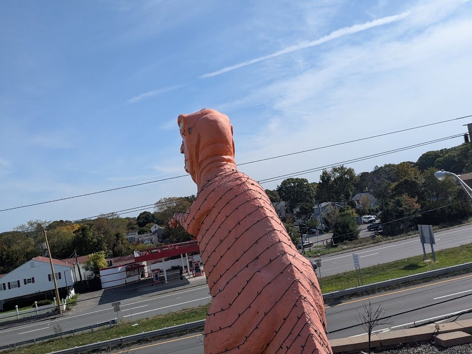 Orange Dinosaur