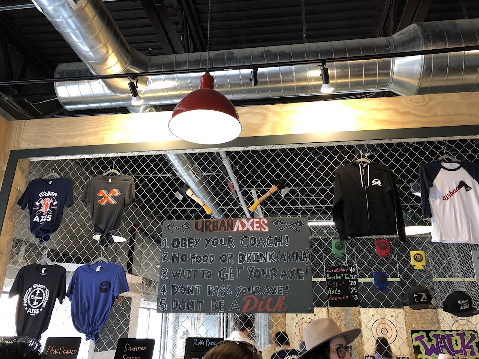 Urban Axes Boston - Axe Throwing